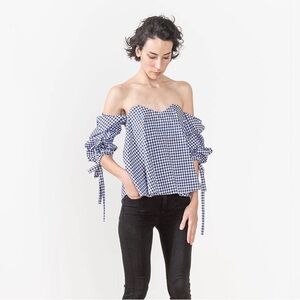 NWT Caroline Constas Gabriella Top